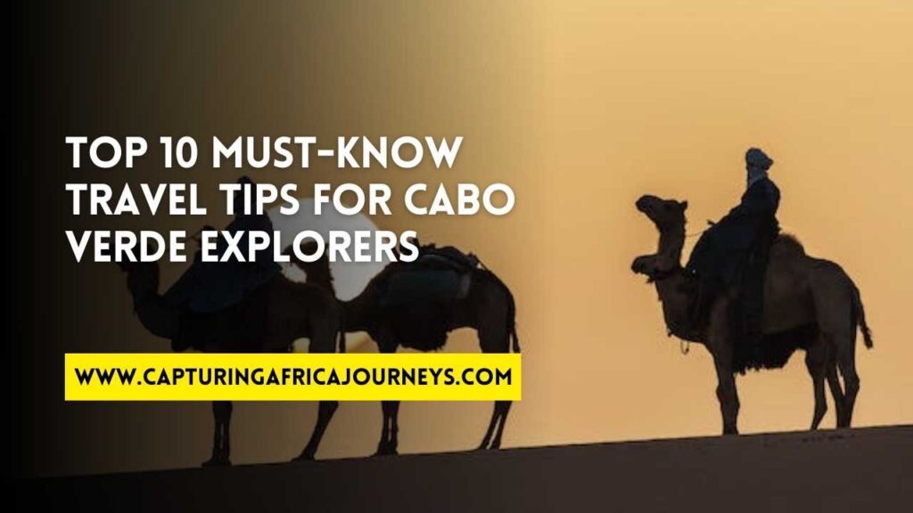 essential travel tips for Cabo Verde